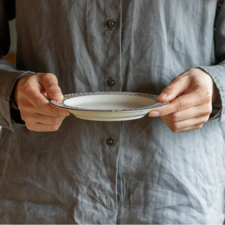 Gran Brown Ivory 16 Small Plate