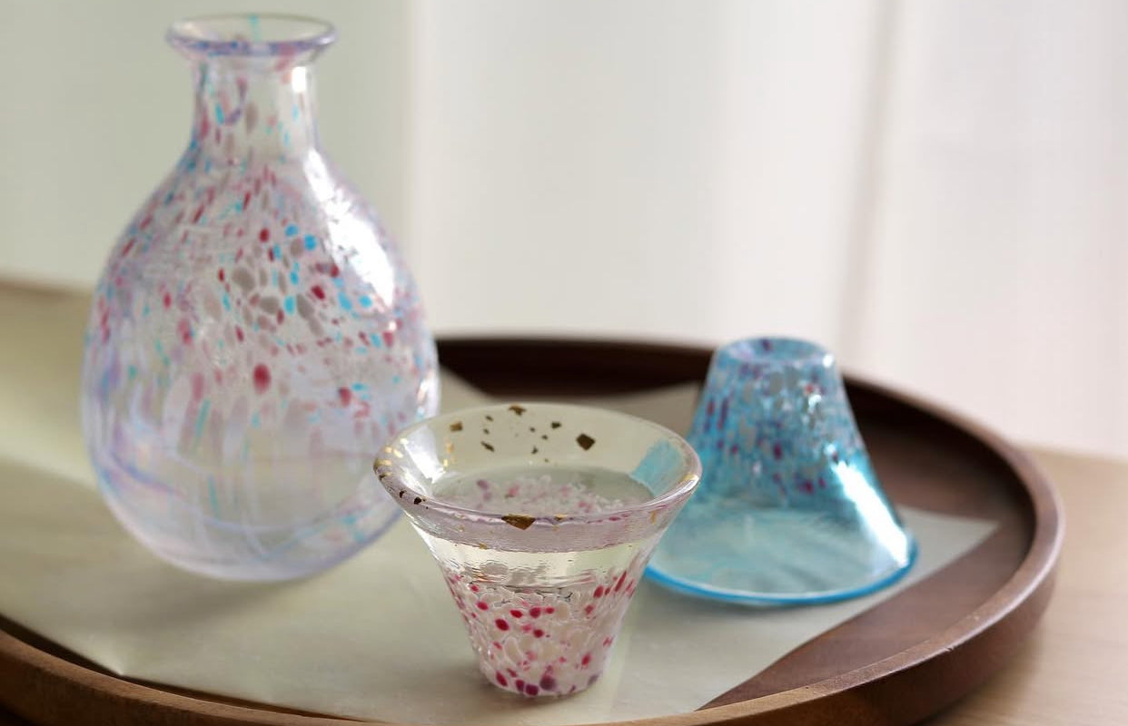 Sakura Fuji Sake Set