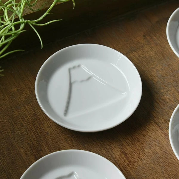 Kage (影) - Fuji Mountain White Soy Sauce Plate