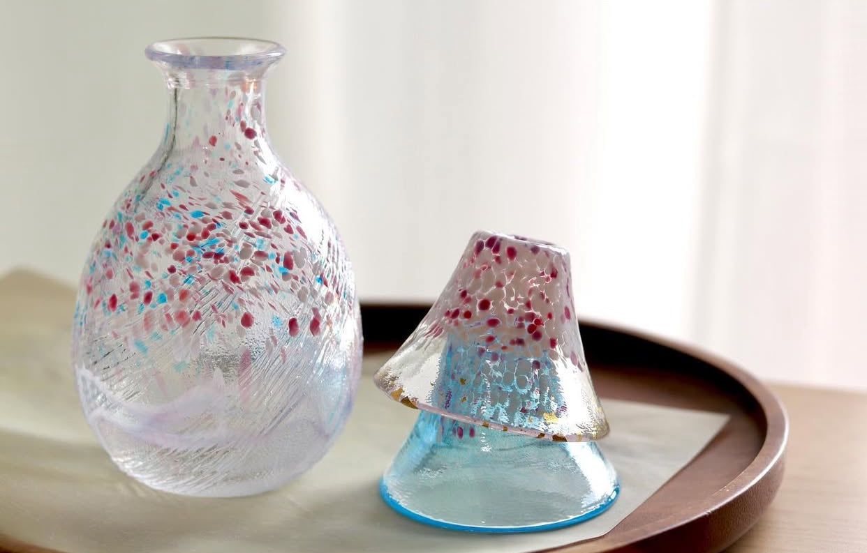 Sakura Fuji Sake Set