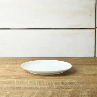 Hatago White Ajiro Plate