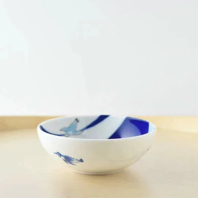 Whale & Penguins Main Bowl