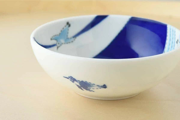 Whale & Penguins Main Bowl