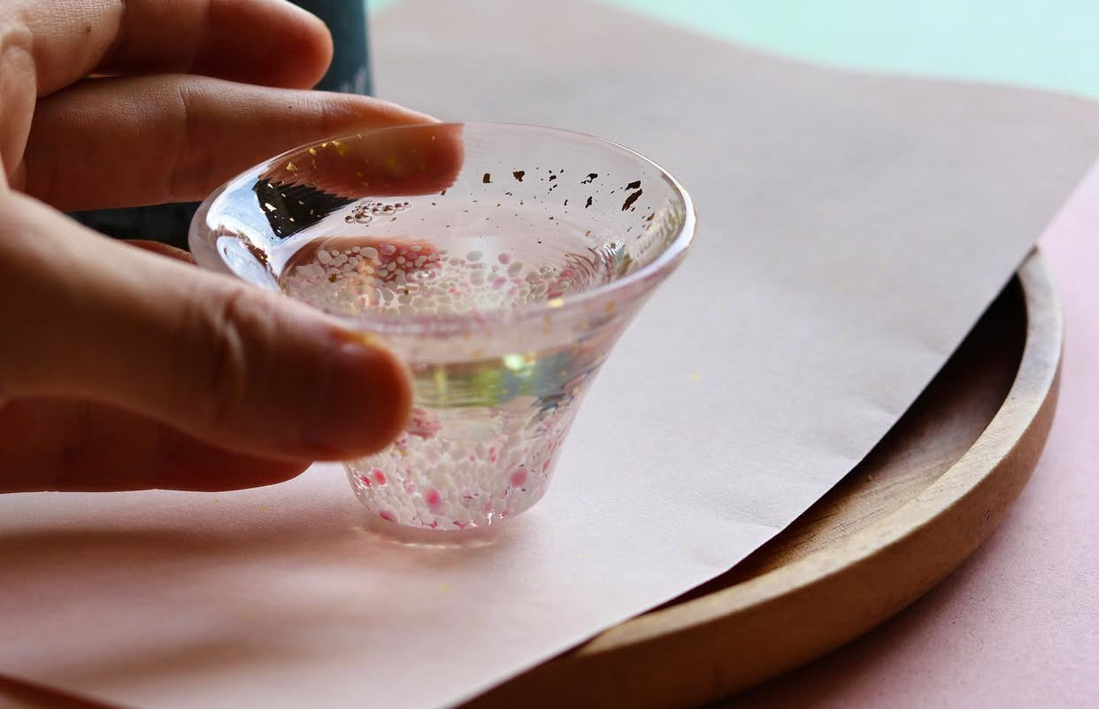 Sakura Fuji Sake Cup Set