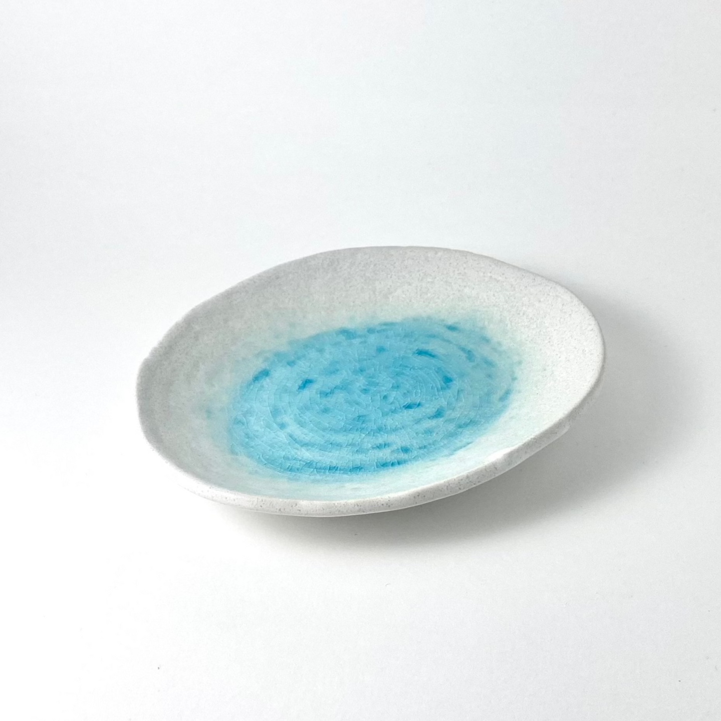 Turkish Blue Shaped Small Plate