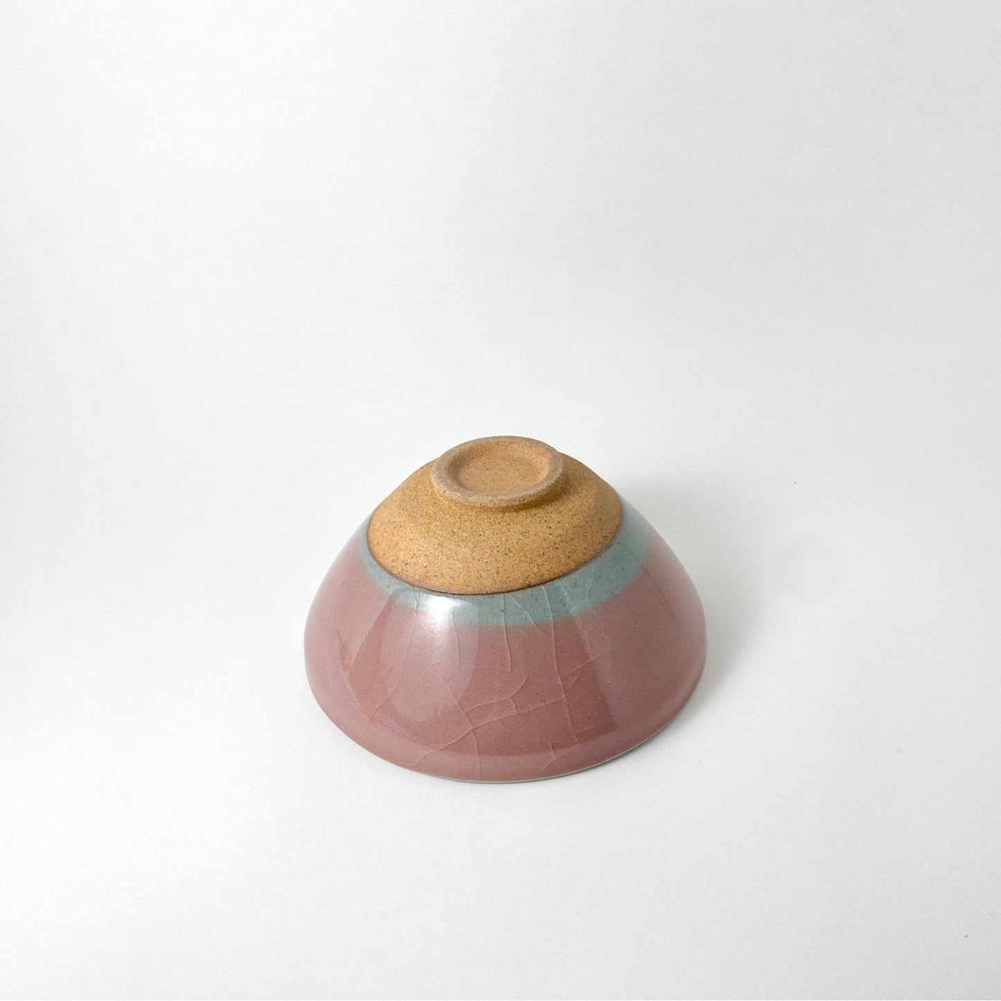 Coral Pink Matcha Bowl
