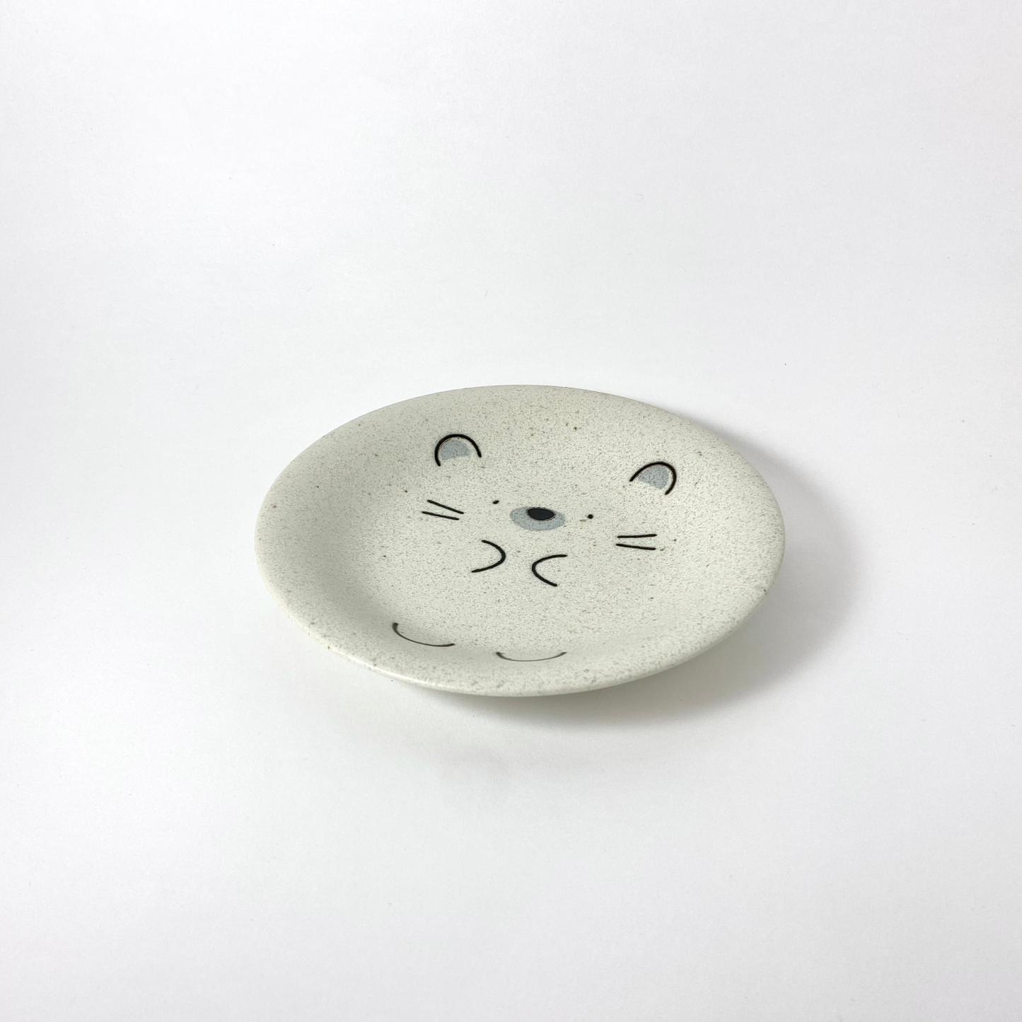 Mogumogu Hedgehog Small Plate