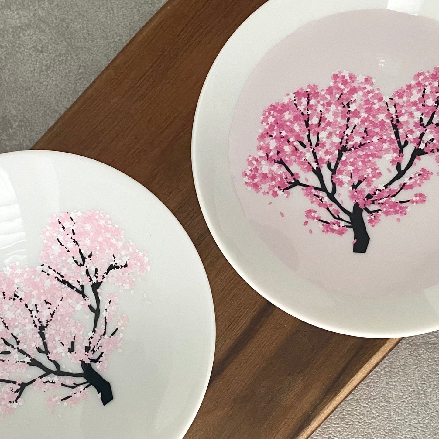 Colour Changing Sakura Sake Cup Set