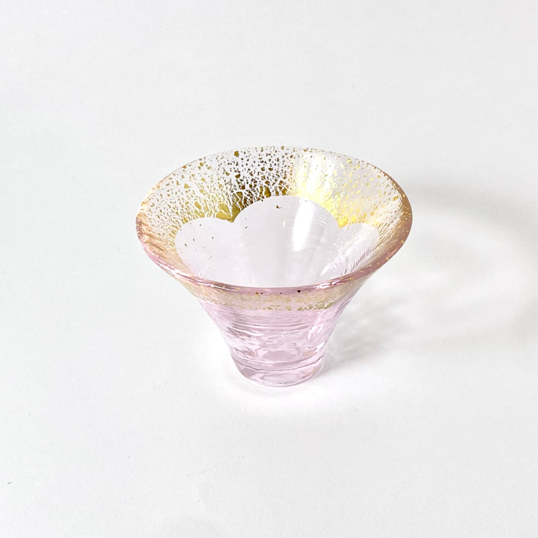 Kimoto Glass Mount Fuji Sake Cup Set