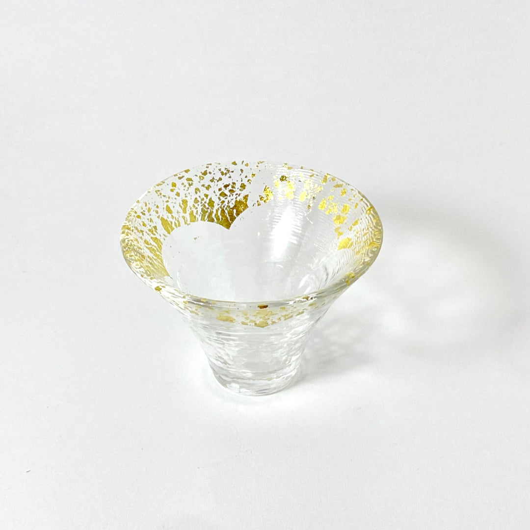 Kimoto Glass Mount Fuji Sake Cup Set