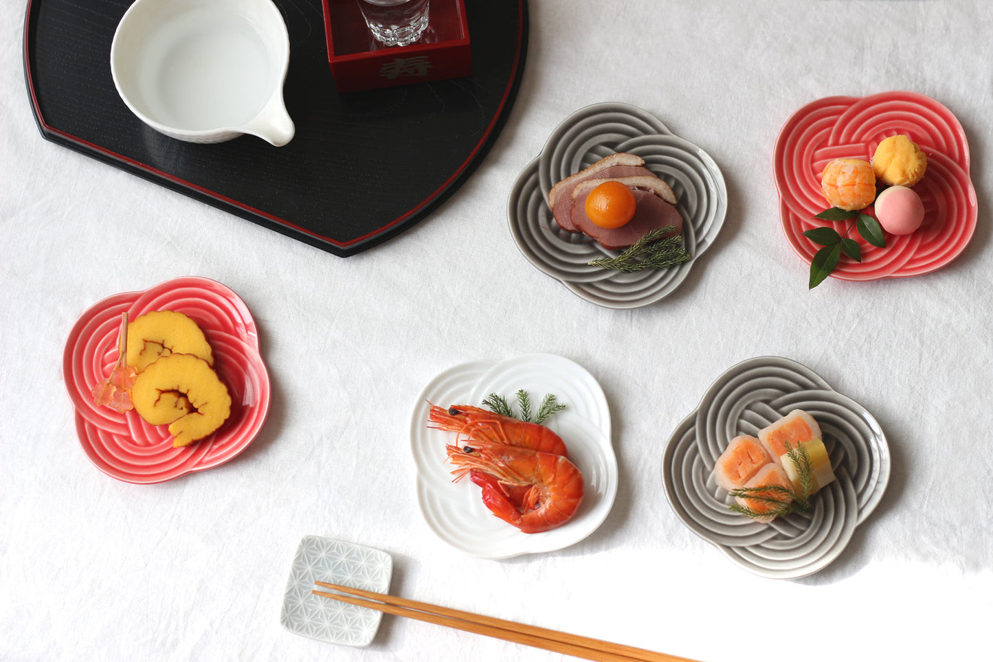 Red Musubi Small Plate