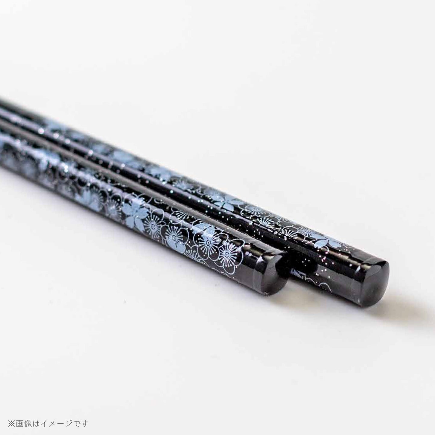 Black Sakura Wooden Chopsticks 23.0cm