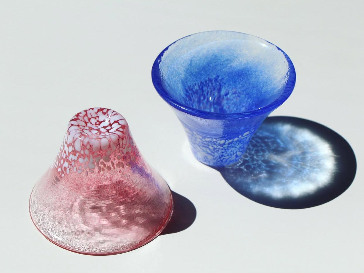 Mount Fuji Sake Cup Set
