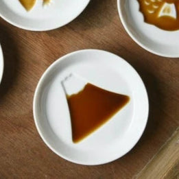 Kage (影) - Fuji Mountain White Soy Sauce Plate