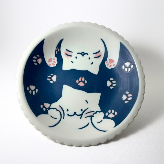 Oyasumi Neko Shallow Bowl