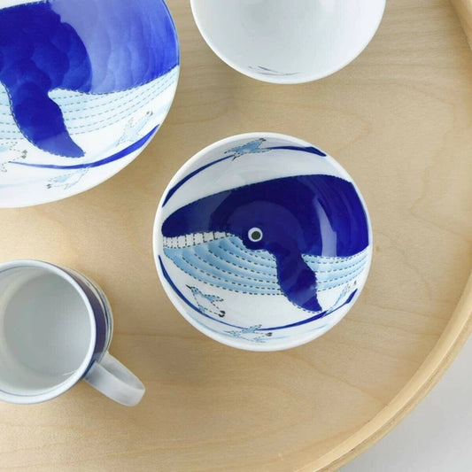 Whale & Penguins Main Bowl