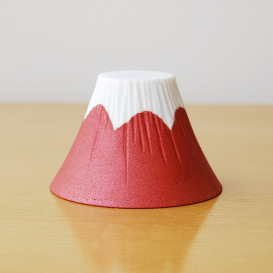 Red Cofil FUJI Ceramic Coffee Filter Dripper