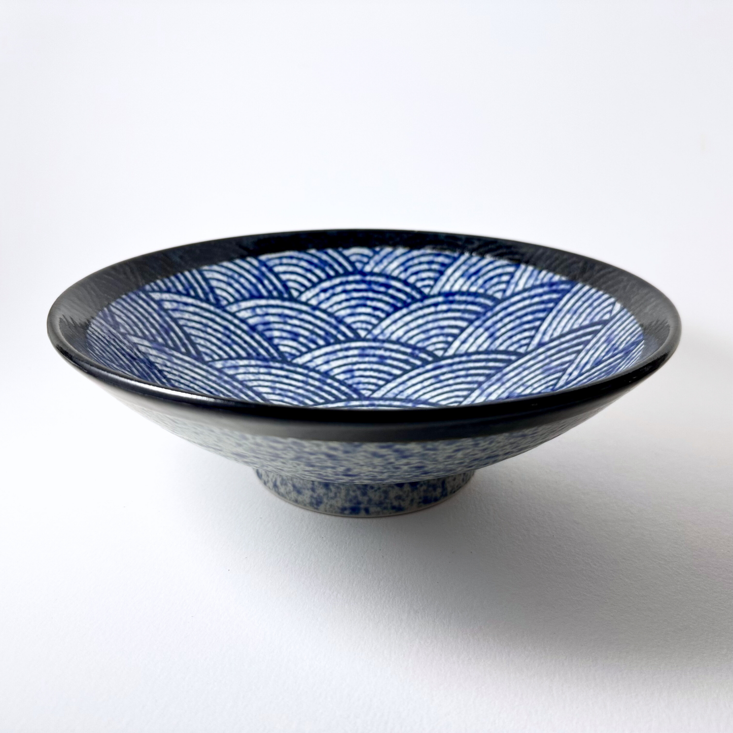 Aomiha Wave Ramen Bowl Seigaiha 24