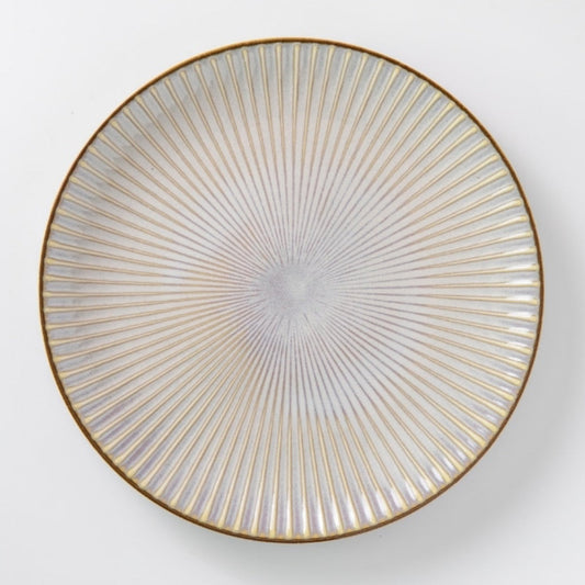 Sendan White Rim 230 Plate