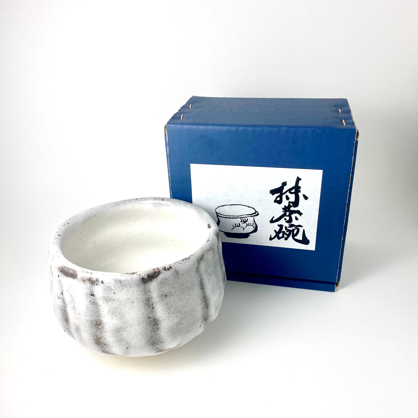 Oni Shino (鬼志野) Matcha Bowl