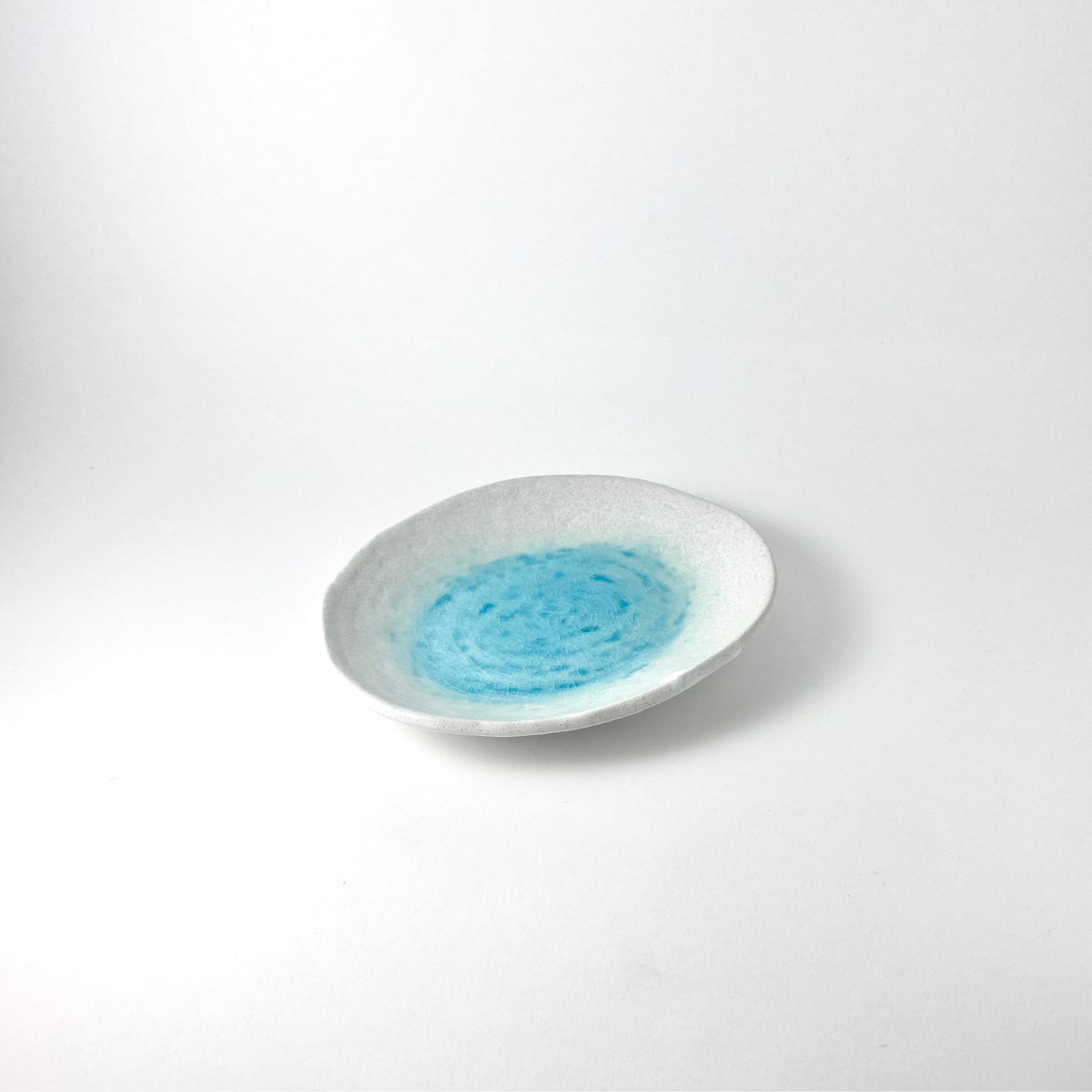 Turkish Blue Shaped Small Plate