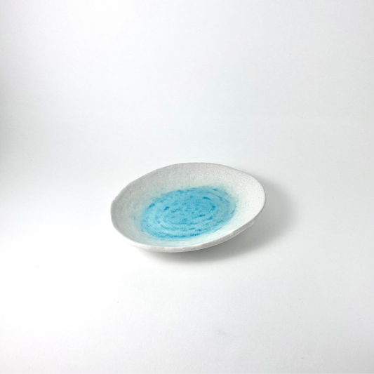 Turkish Blue Shaped Small Plate
