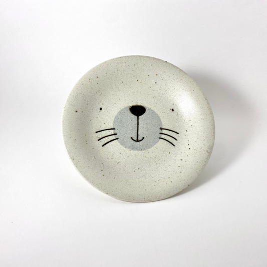 Mogumogu Seal Small Plate